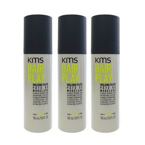 KMS California Hair Play Molding Paste 150ml Hair Care Pack of 3